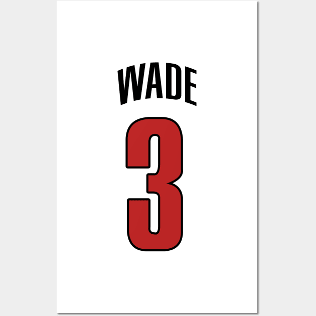 Dwyane James Wade Jr Wall Art by Cabello's